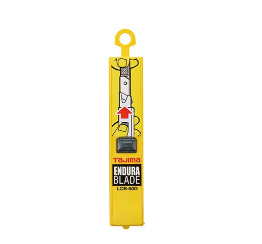 TAJIMA LCB-50D Heavy Duty ENDURA 18mm / 3/4" 15-point blades, 10-blade dispenser