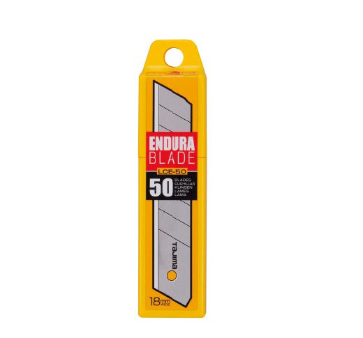 TAJIMA LCB-50-50 Heavy Duty ENDURA 18mm / 3/4" blades, 50-blade contractor pack