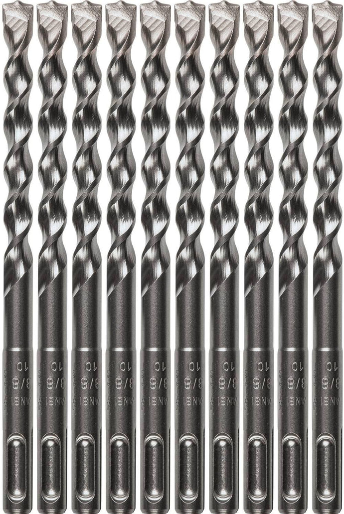 Makita B-60919 3/8" x 6" SDS-Plus Bit, 2-Cutter, 10/Pk B-60919