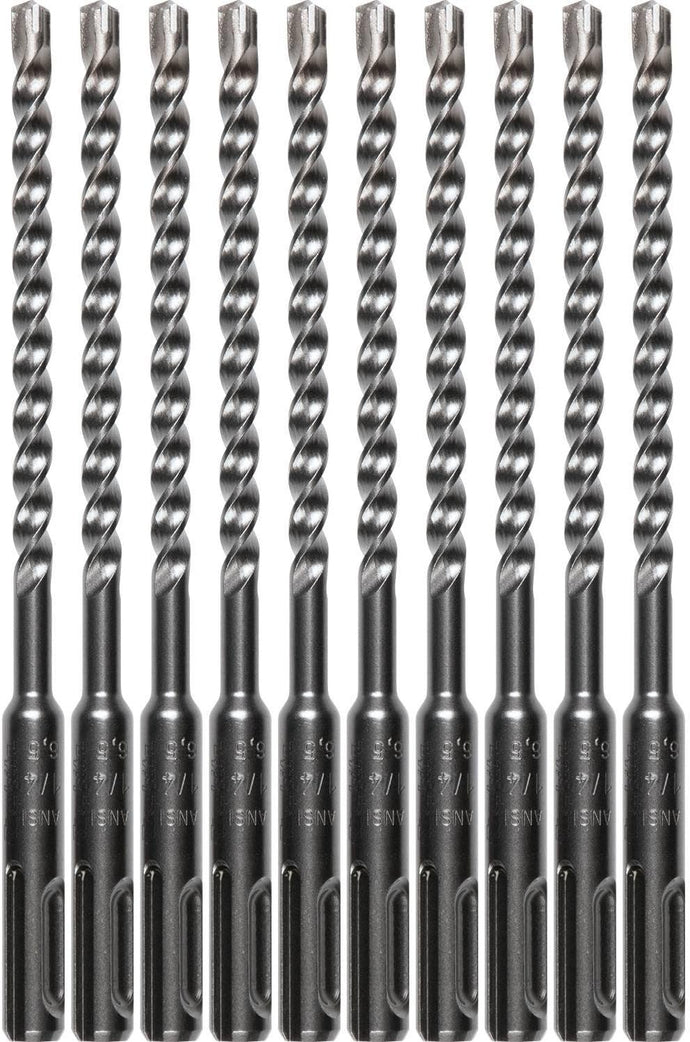 Makita B-61195 3/16" x 8" SDS-Plus Bit, 3-Cutter, 10/Pk B-61195