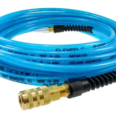 Coilhose Flexeel 1/4" x 50 ft. Air Hose w/ Fittings (Yellow)PFE4050TYS15X