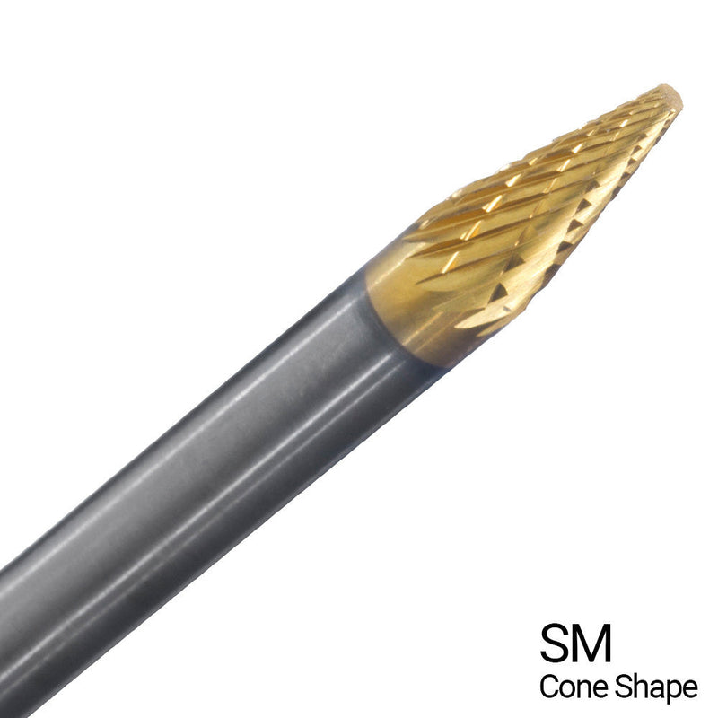CHAMPION SM5-IPAC CONE CARB BUR D/C iPAC
