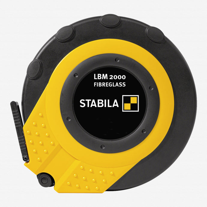 Stabila LBM 2000 STEEL, 66FT IMPERIAL SCALE, CLOSED CASE TAPE 30950