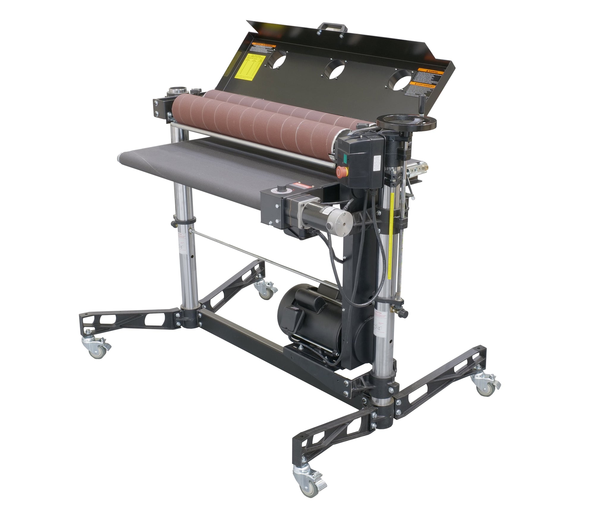 LAGUNA SUPMX-937003 SUPERMAX 37X2 DOUBLE DRUM SANDER WITH CASTERS 5 HP, 220V