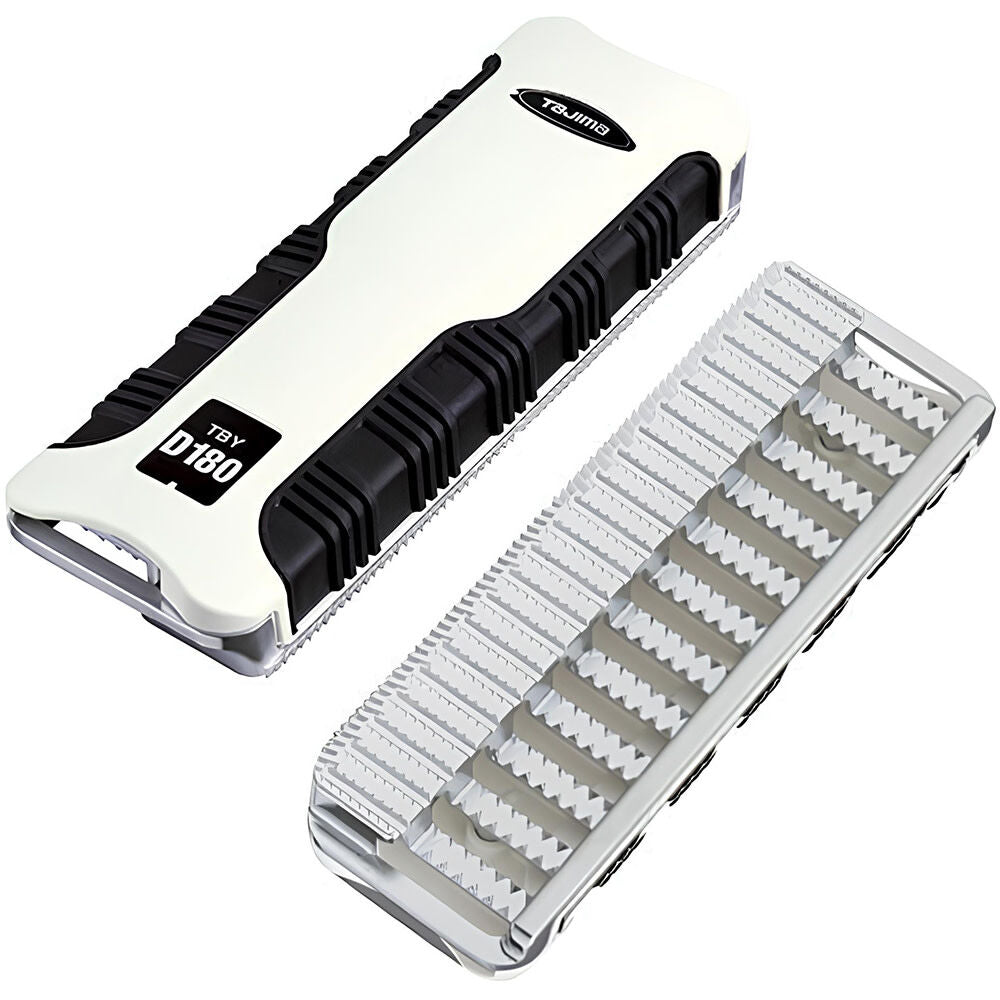 Tajima TBYD-180 Tajima Drywall Rasp with Fine and Course Teeth Edge Trimmer & Shaping Tool