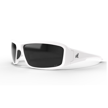 EDGE EYEWEAR XB146 BRAZEAU - WHITE FRAME/SMOKE LENSES