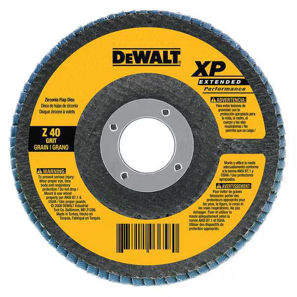 DeWalt DW8380 6 X 7/8 40G T29 HP FLAP