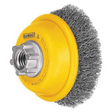 DeWalt DW49101 4INX5/8IN-11 HP.014 CARBNCRIMPWIRECUPBRU