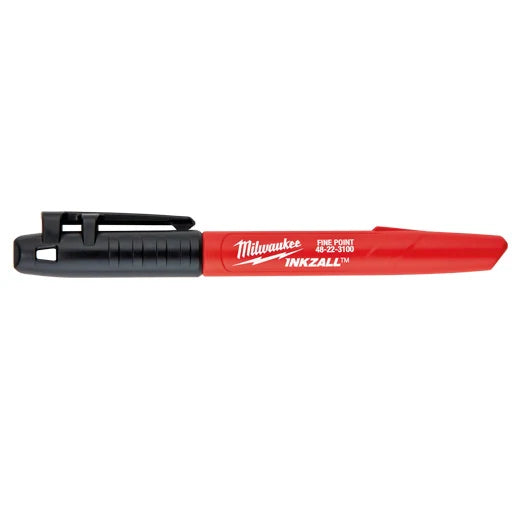 MILWAUKEE 48-22-3104 4PK BLACK FINE POINT INKZALL MARKERS