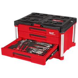 Milwaukee 48-22-9493 64pc. Hand Tool Set with PACKOUT™ 4-Drawer Tool Box