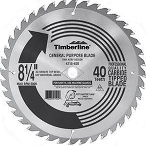 TIMBERLINE 215-240 8-1/4" GENERAL-PURPOSE BLADE  24T