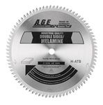 A.G.E MD10-803 10" MELAMINE BLADE B=5/8" 80T ATB
