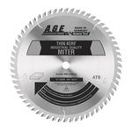 A.G.E MD12-106TB 12" THIN-KERF MITER BLADE B=1" 100T ATB