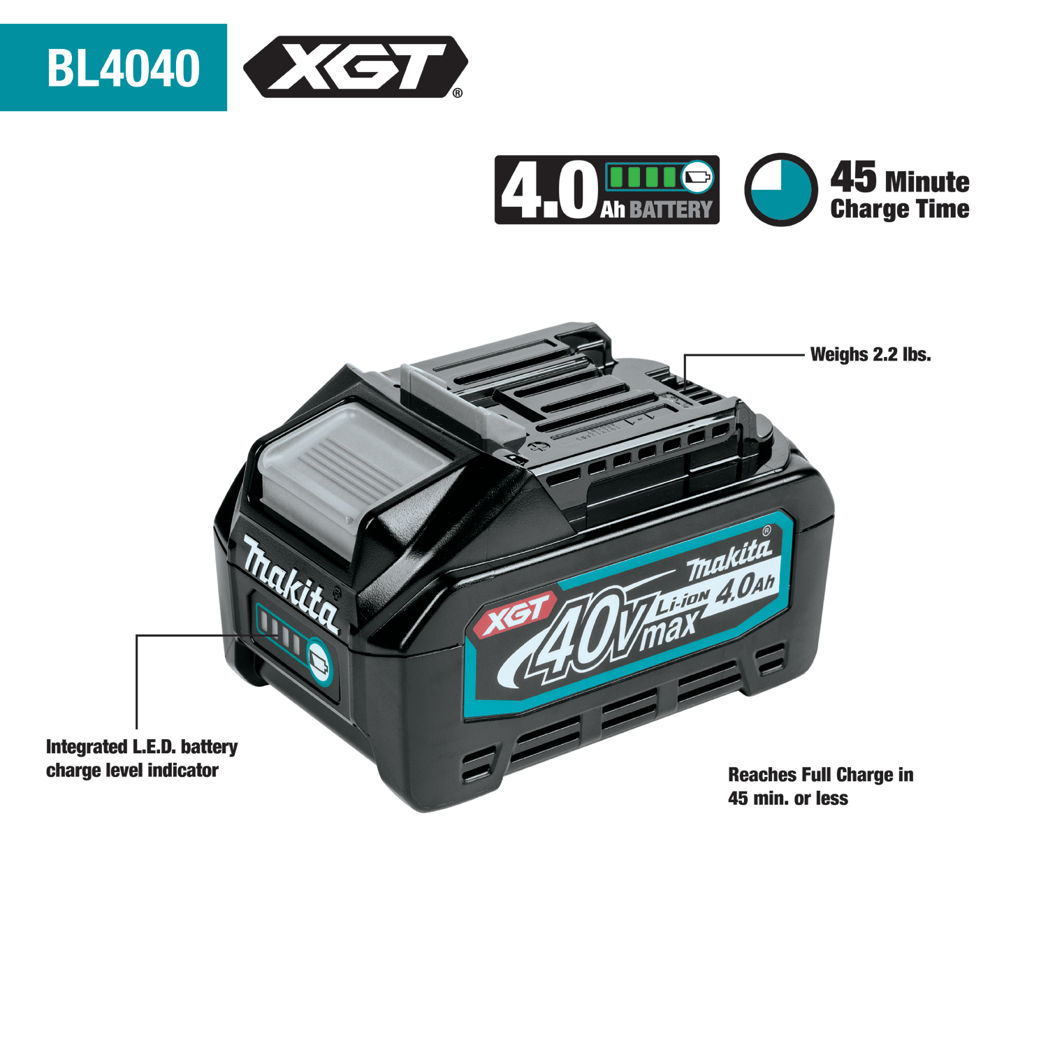 MAKITA GRJ02M1 40V MAX XGT RECIPROCATING SAW W/AVT KIT