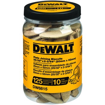 DeWalt DW6815 TUBE BISCUITS -SIZE 10