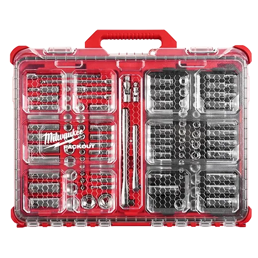 MILWAUKEE 48-22-9486 106PC RTCHT/SCKT W/PACKOUT LP ORG