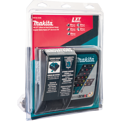 Makita 18V LXT® Lithium-Ion Rapid Optimum Charger DC18RC