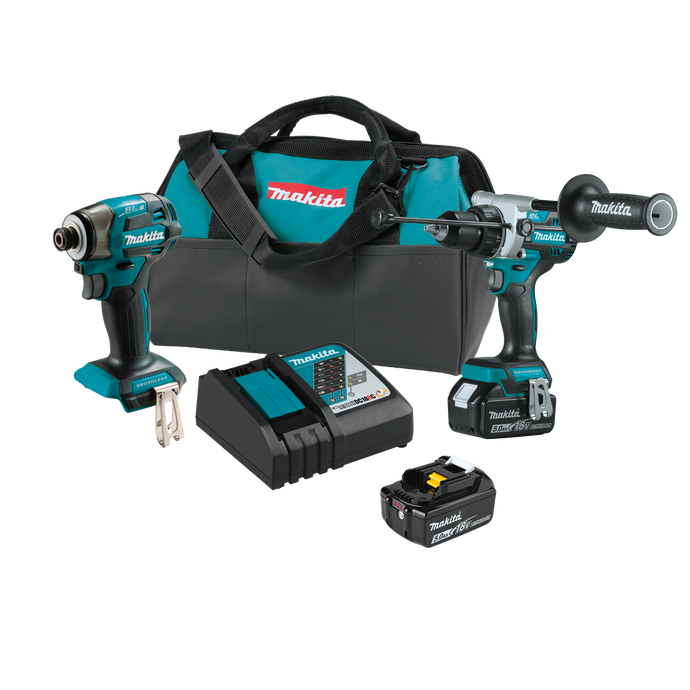 MAKITA XT297T 18V LXT BRUSHLESS 2PC COMBO KIT