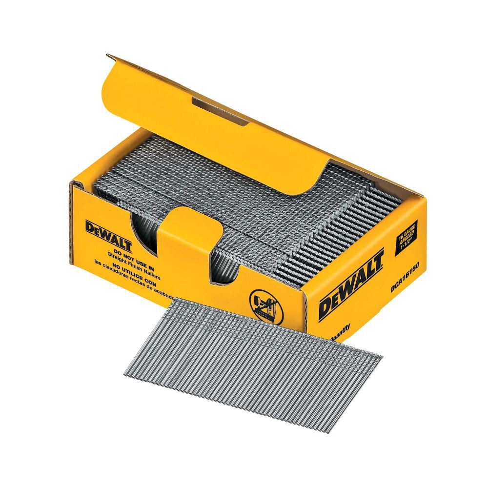 DeWalt DCA16150 1-1/2IN ANGLED FINISH NAILS - 2500 PK