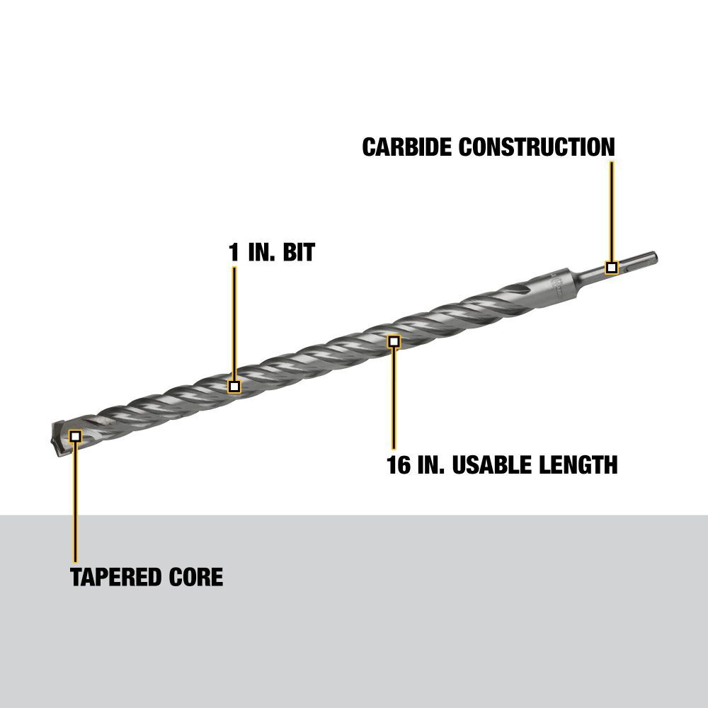 DeWalt DW5466 1 x 16 x 18 SDS PLUS 2C