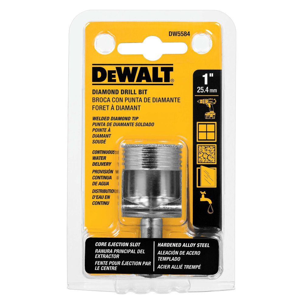 DeWalt DW5584 1IN DIAMOND DRILL BIT