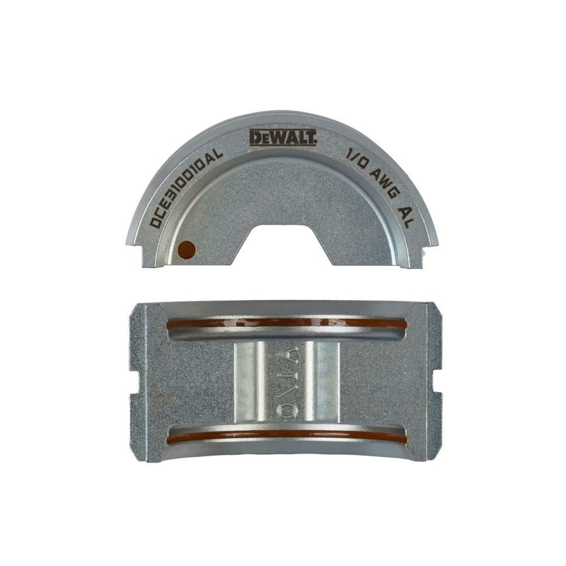 DeWalt DCE310010AL 1/0 ALUMINUM U-DIE SET