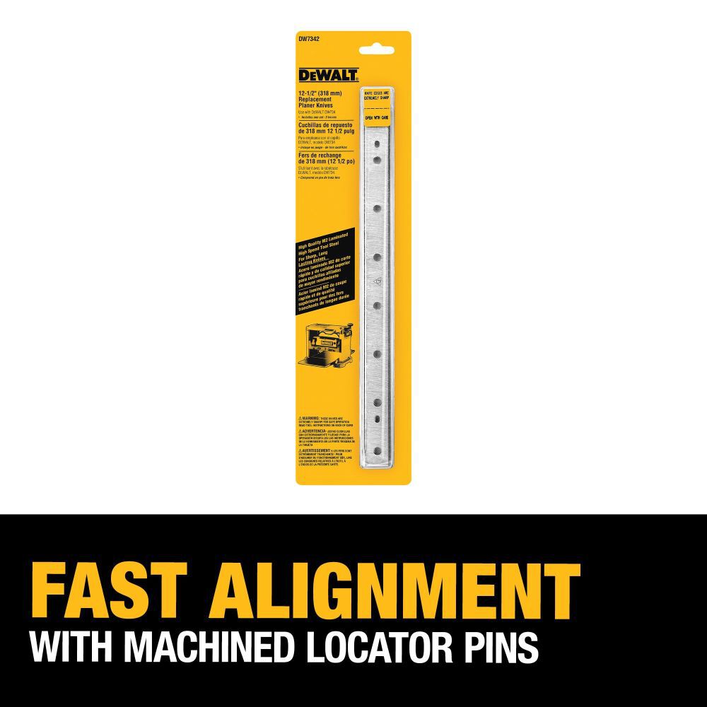 DeWalt DW7342 12-1/2IN DISPOSABLE PLANER KNIVES