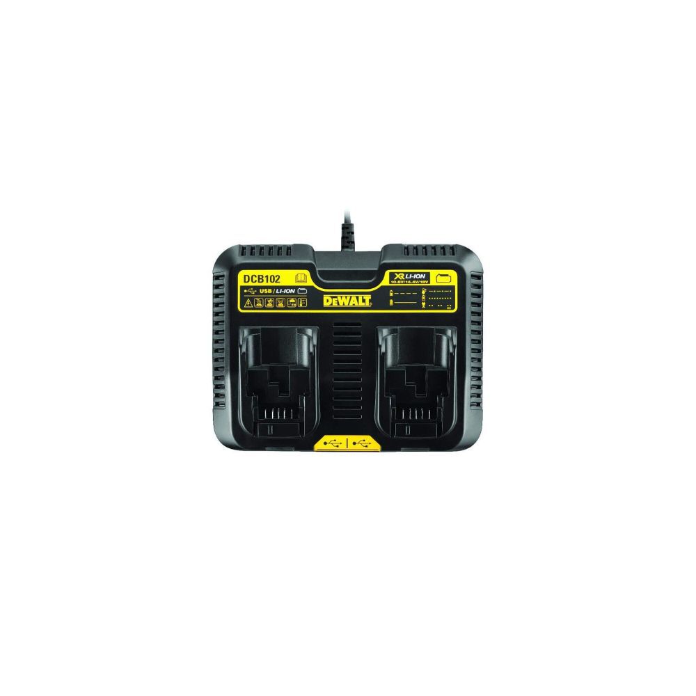 DeWalt DCB102 12-20V MAX DUAL PORT FAST CHARGER