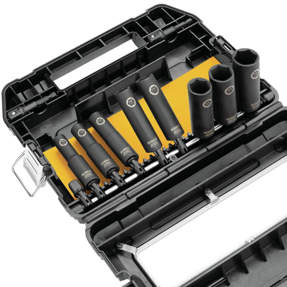 DeWalt DW22812 10PC 1/2 Drive Socket Set