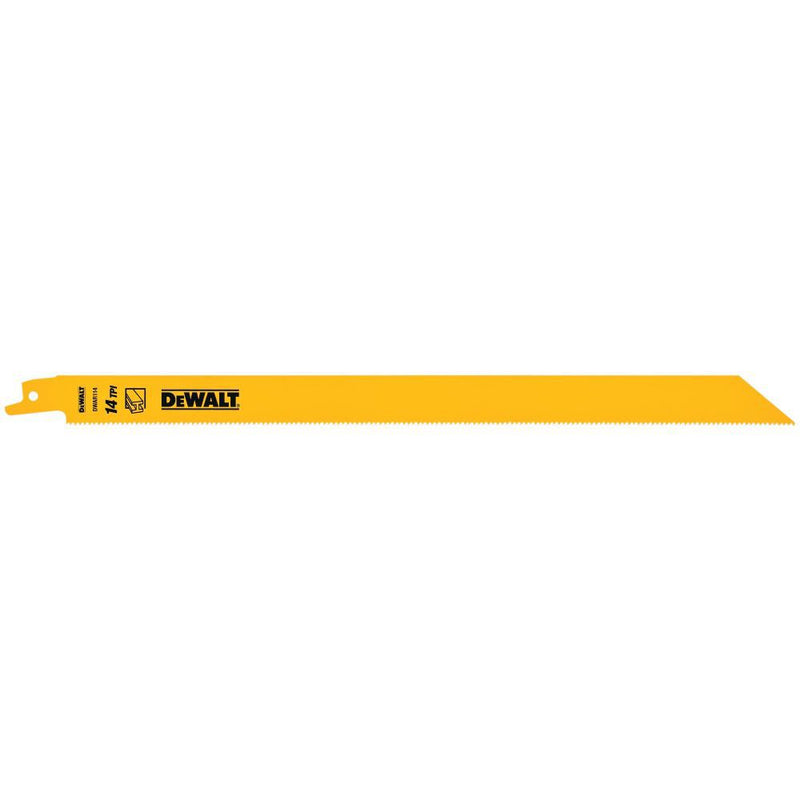 DeWalt DW4838 12IN 14TPI STGT BK BL-5PK