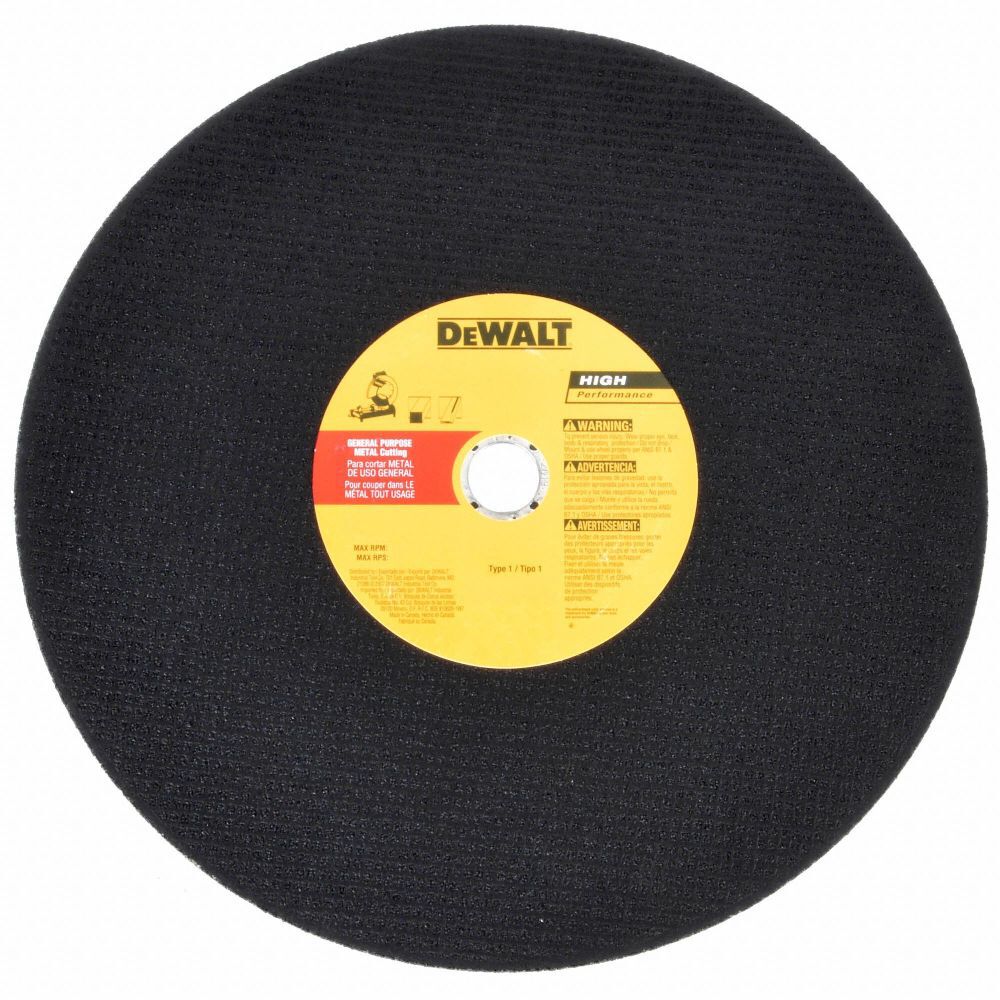 DeWalt DW8004 12 X 7/64 X 1 CHOP SAW WHEEL