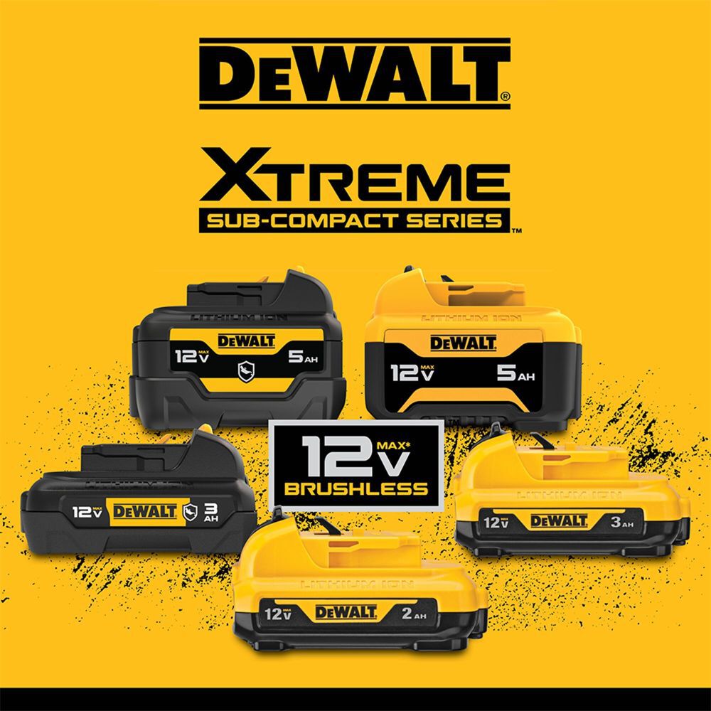 DeWalt DCB126-2 12V MAX 5Ah LI-ION BATTERY 2-PACK