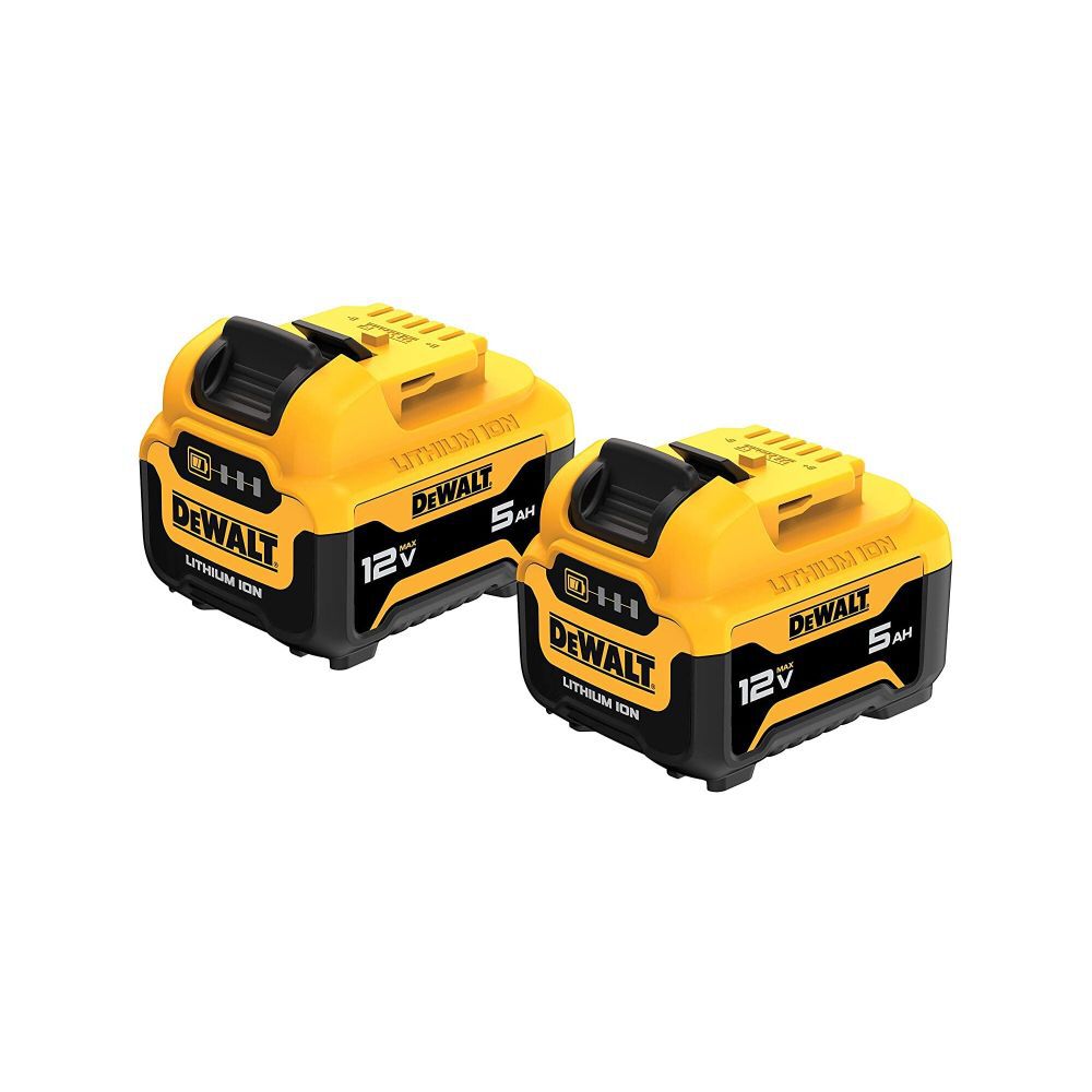 DeWalt DCB126-2 12V MAX 5Ah LI-ION BATTERY 2-PACK