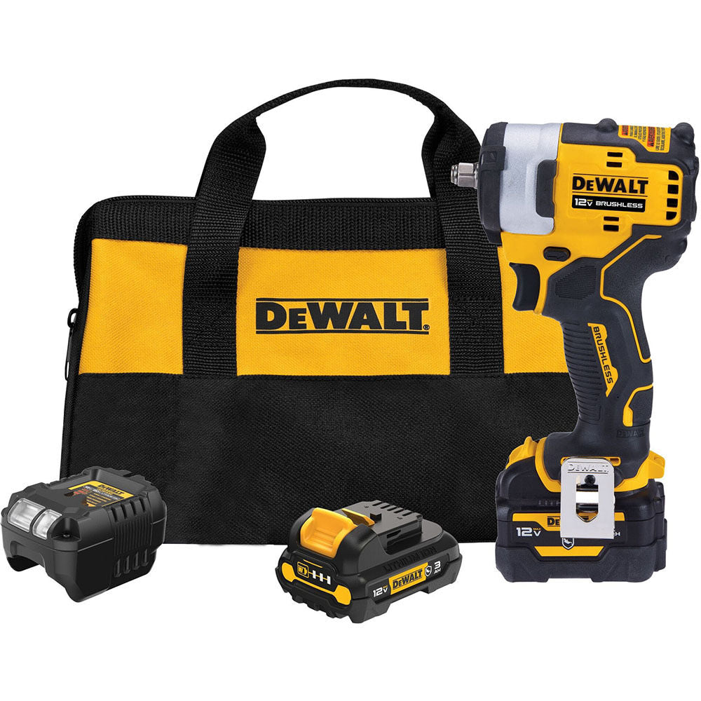 DeWalt DCF903GJ1G1 12V MAX 3/8IN IMPACT WRENCH KIT