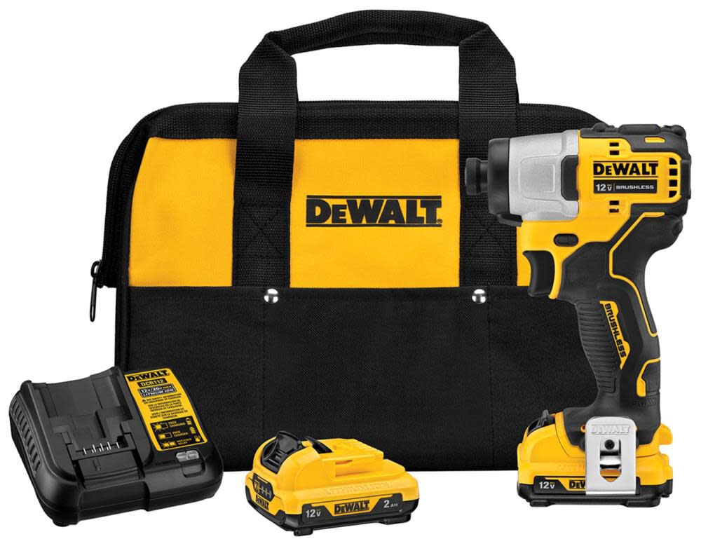 DeWalt DCF801F2 12V MAX BRUSHLESS IMPACT DRIVER KIT