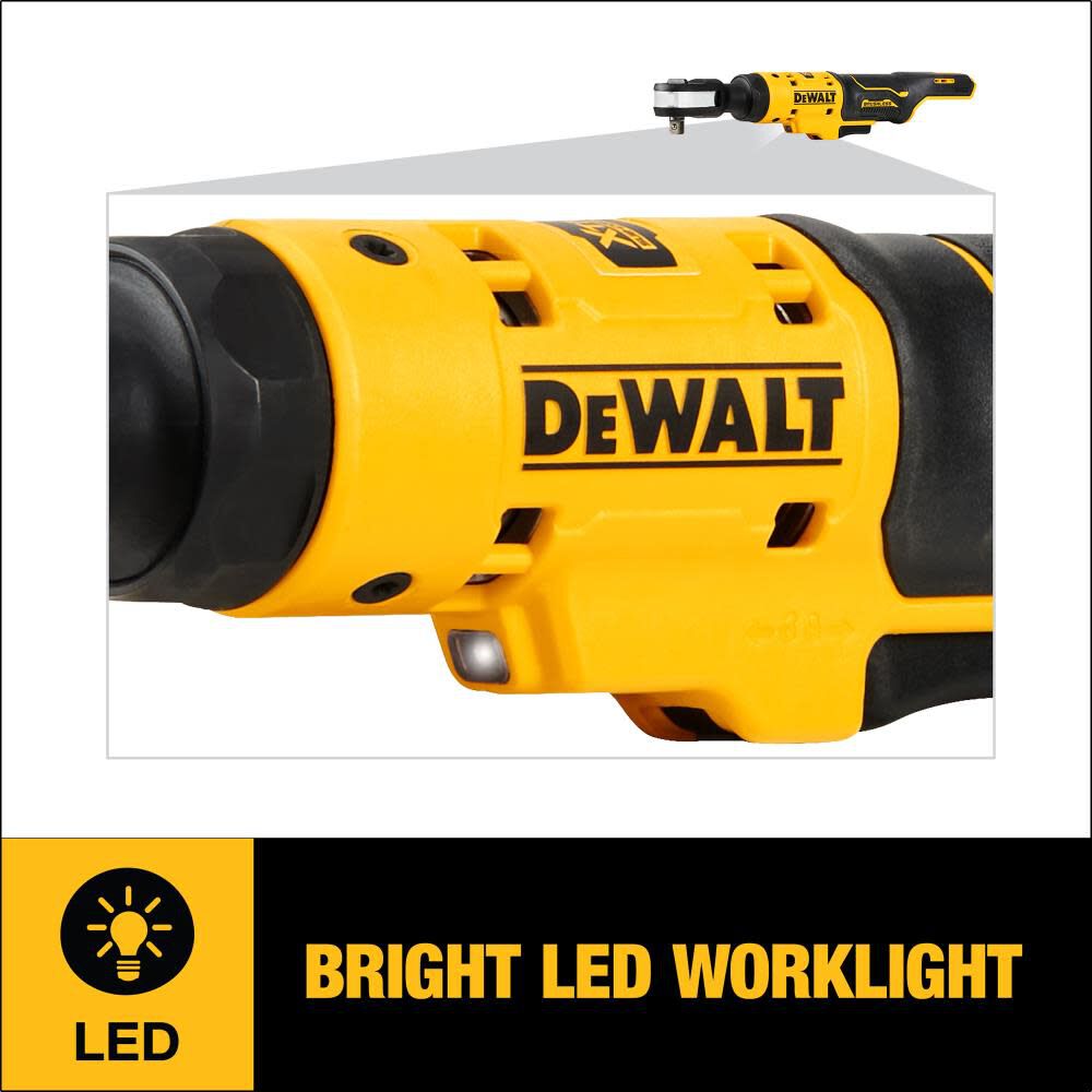 DeWalt DCF503B 12V 3/8IN BL COMPACT RATCHET BARE