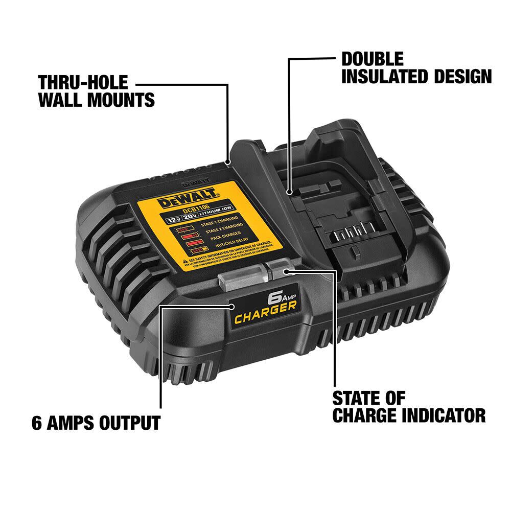 DeWalt DCB1106 6A CHARGER