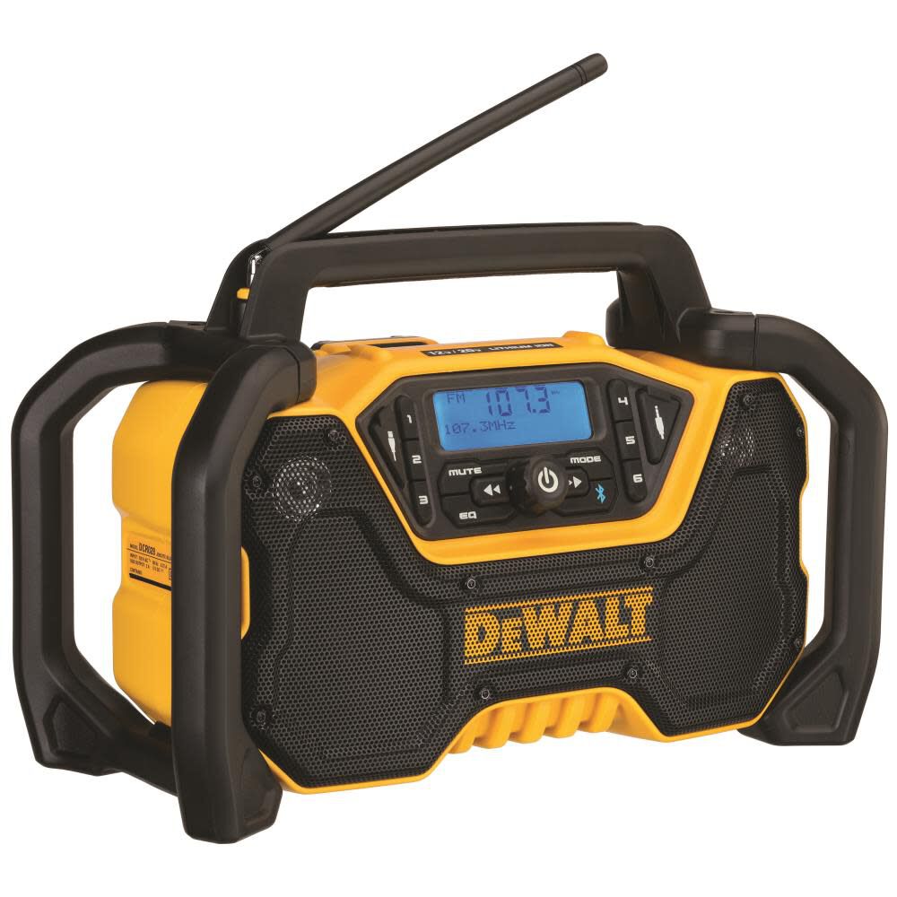 DeWalt DCR028B CORDED/CORDLESS BLUETOOTH RADIO