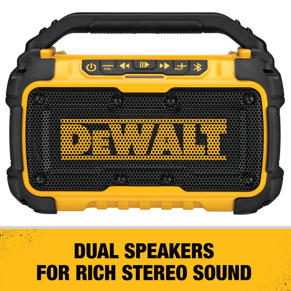 DeWalt DCR010 12V/20V Max Worksite Bluetooth Speaker