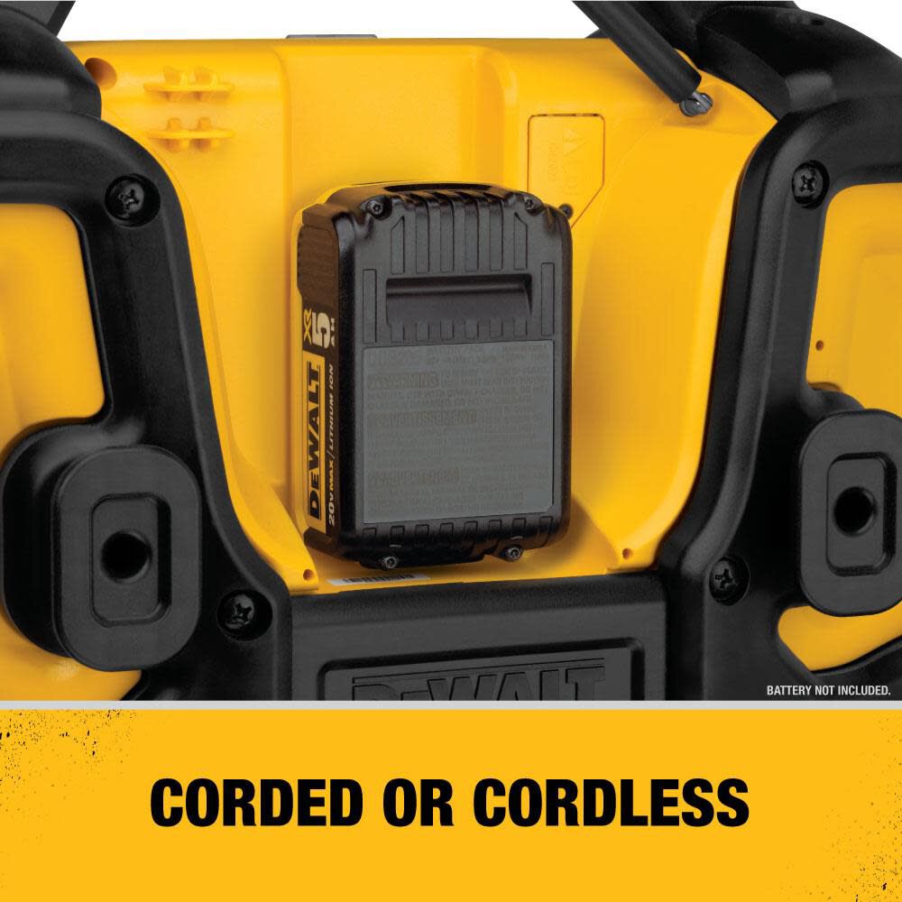 DeWalt DCR025 20V/60V BLUETOOTH CHARGER RADIO