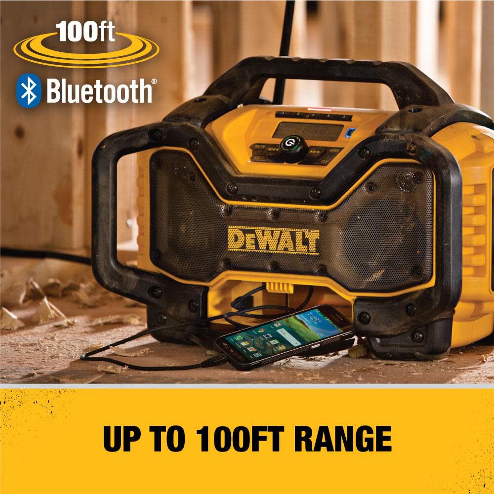 DeWalt DCR025 20V/60V BLUETOOTH CHARGER RADIO