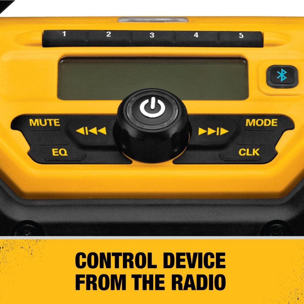 DeWalt DCR025 20V/60V BLUETOOTH CHARGER RADIO