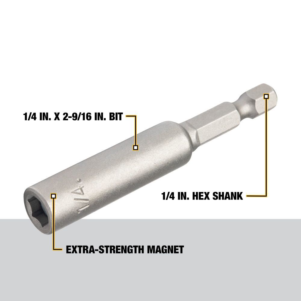 DeWalt DW2221 1/4 x 2-9/16 SOCKET DRIVER