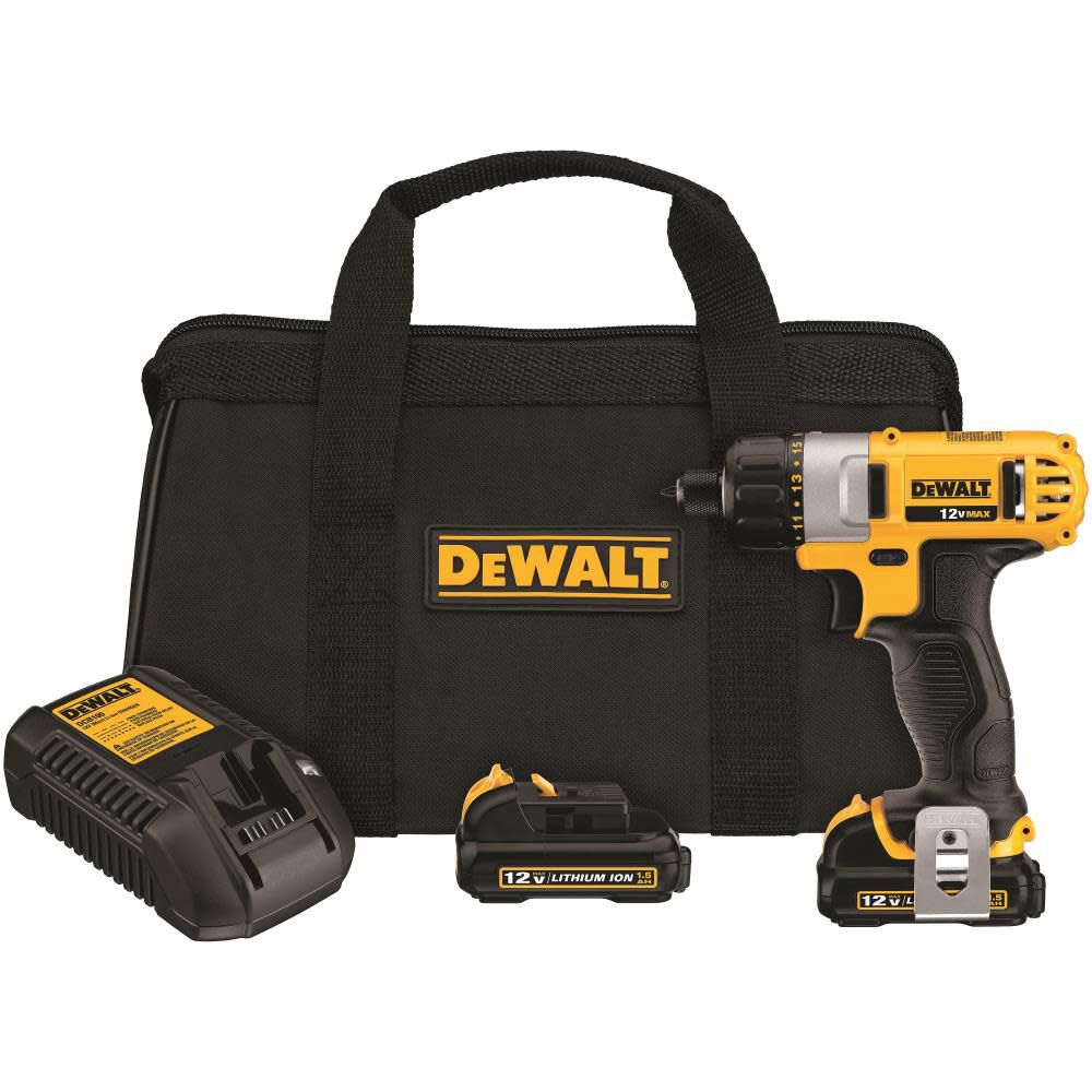 DeWalt DCF610S2 12V MAX LITHIUM ION SCREWDRIVER KIT