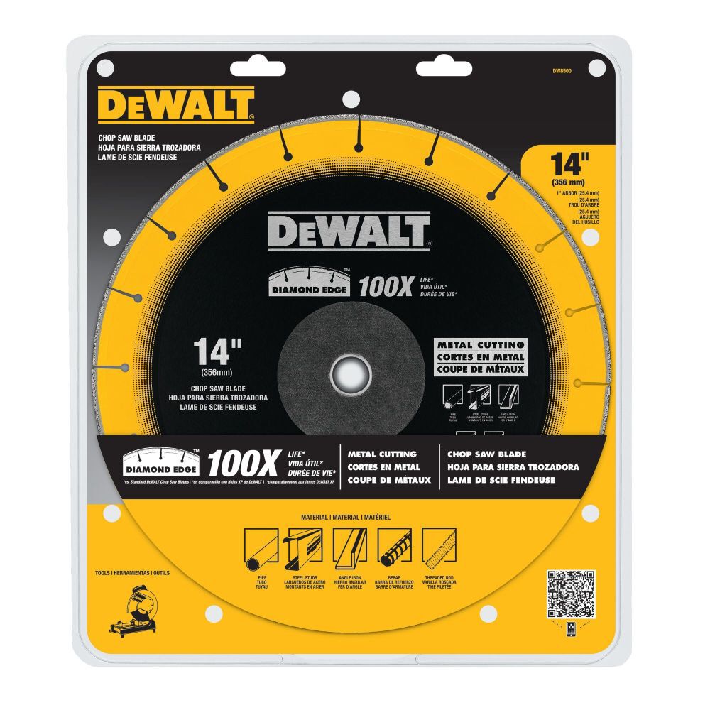 DeWalt DW8500 14INX7/64INX1IN DIAMOND CHOP SAW BLADE