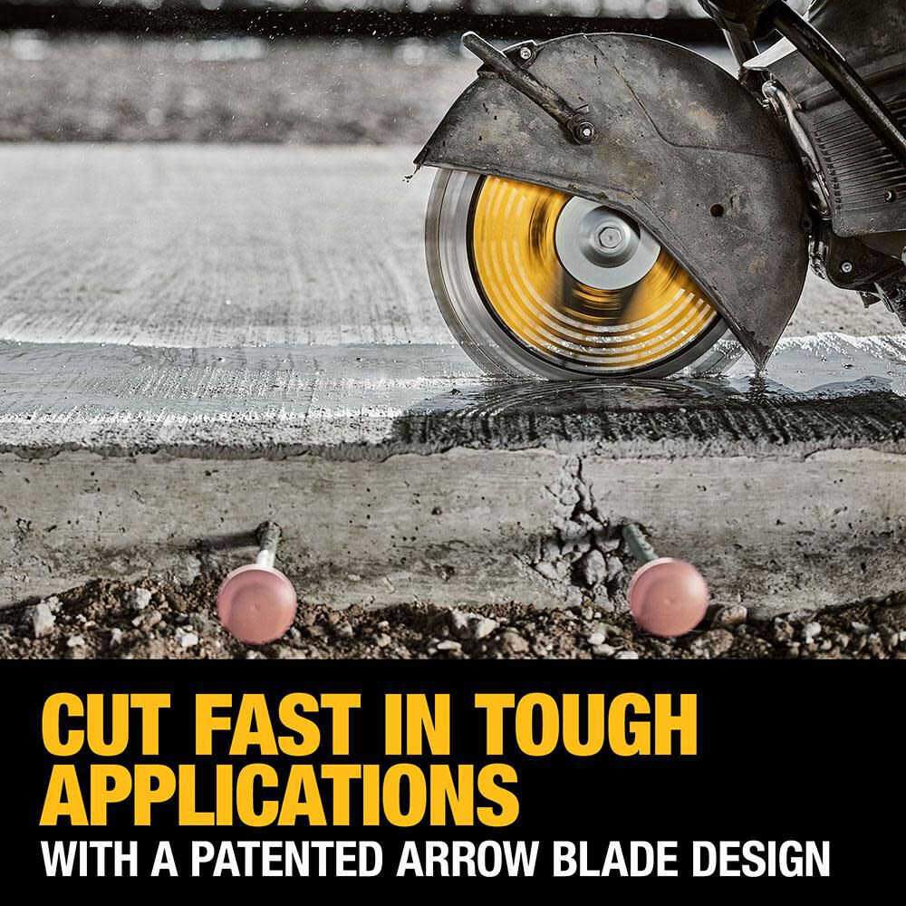 DeWalt DW47434 14IN SEGMENTED XP4 REINFORCED CONCRETE