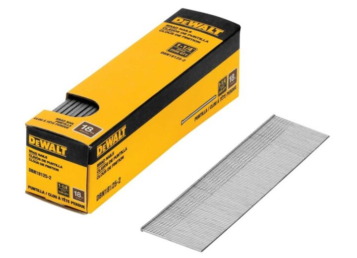 DeWalt DBN18125-2 18GA 1-1/4 IN BRAD NAIL 2.5K