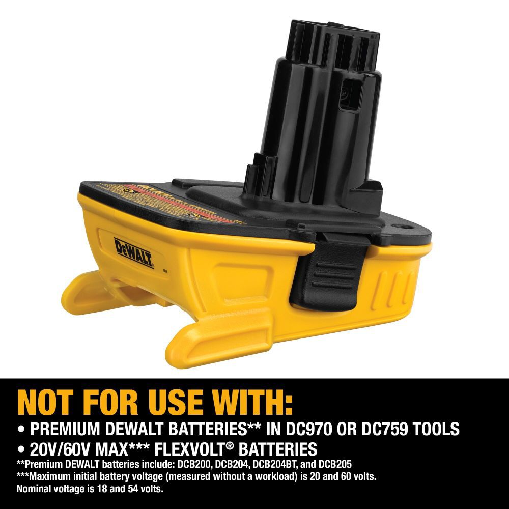 DeWalt DCA2203C 18V-20V ADAPTER BATTERY COMBO KIT