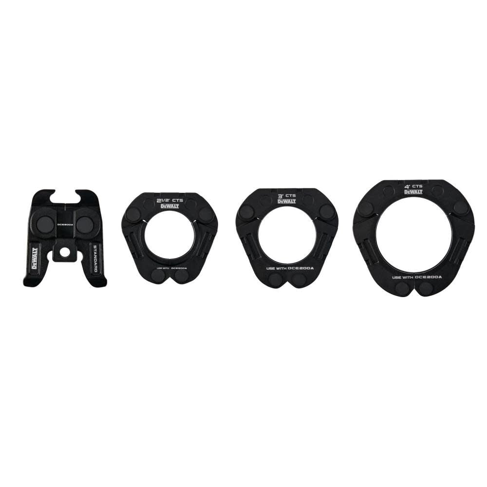 DeWalt DCE201K 2-1/2IN TO 4IN CTS PRESS RINGS & JAW KIT