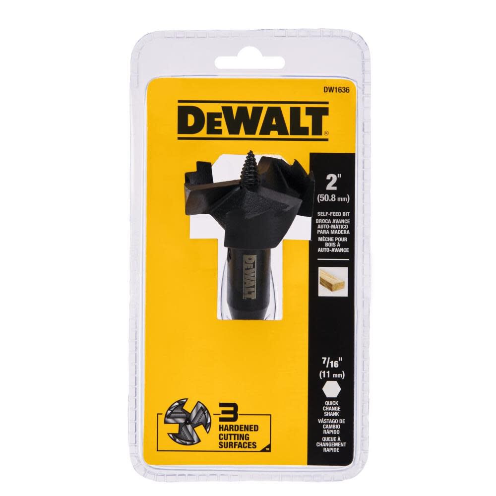 DeWalt DW1636 2IN SELF-FEED BIT